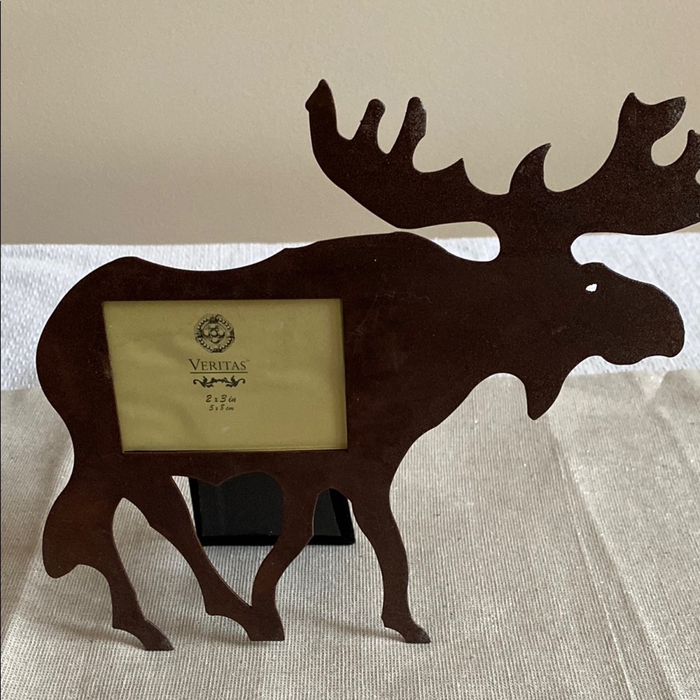 Veritas Moose Silhouette Picture Frame